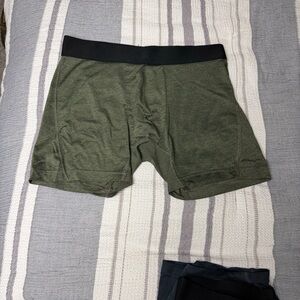 Olive Green Men's Boxer Briefs
